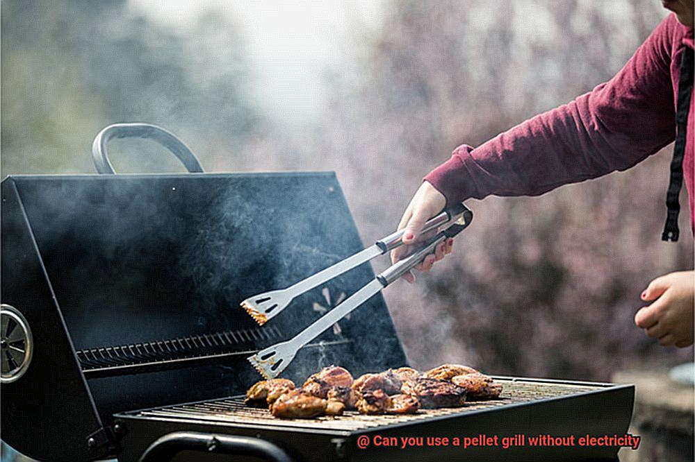 Can you use a pellet grill without electricity -3