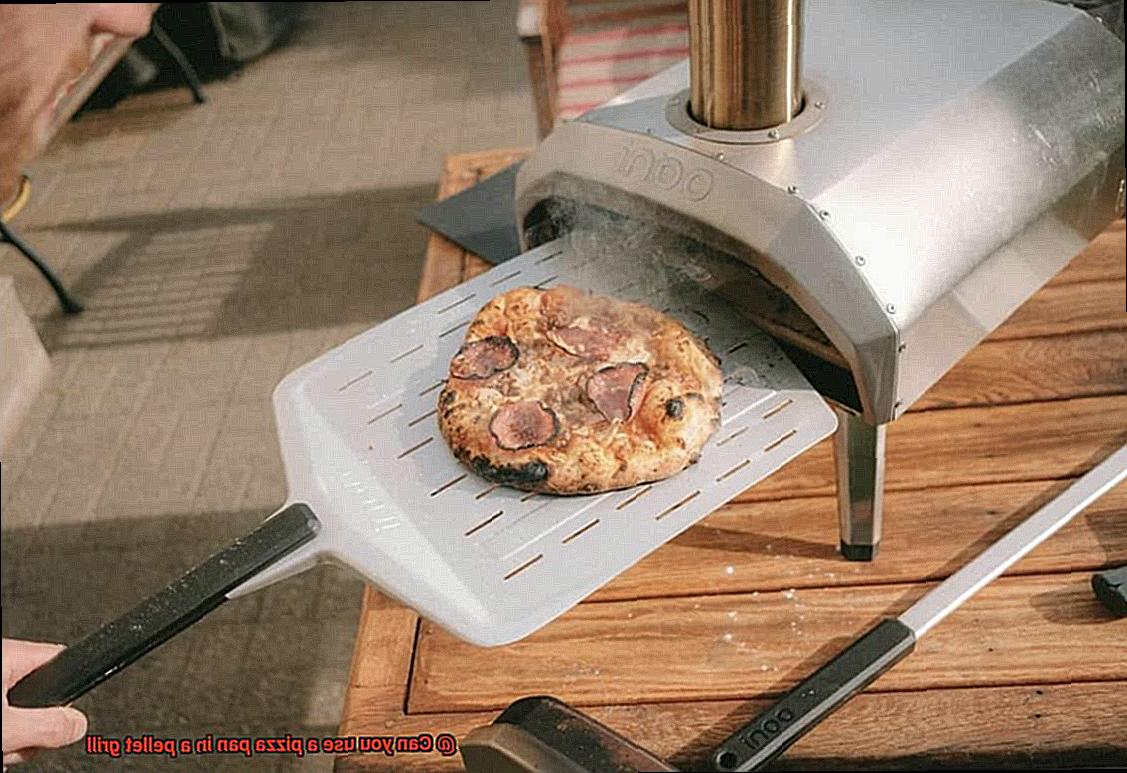 Can you use a pizza pan in a pellet grill-5