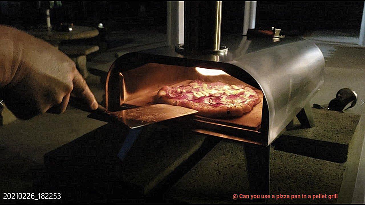 Can you use a pizza pan in a pellet grill-7