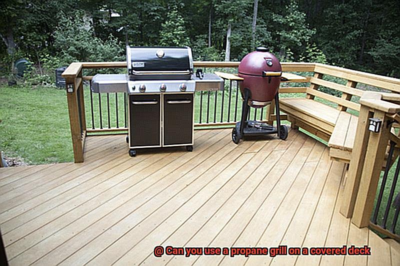 Can you use a propane grill on a covered deck-3