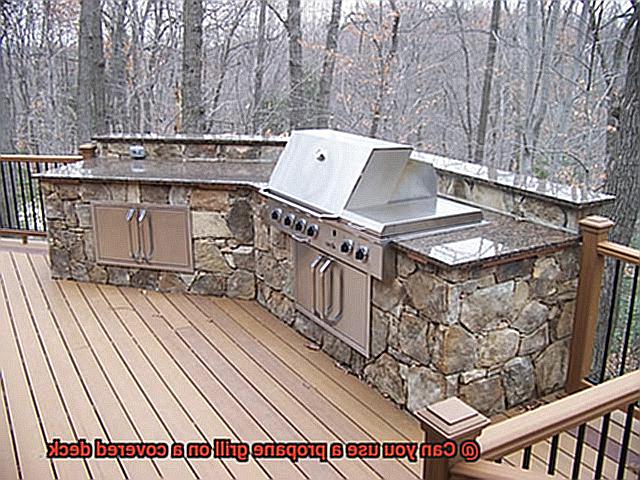 Can you use a propane grill on a covered deck-4