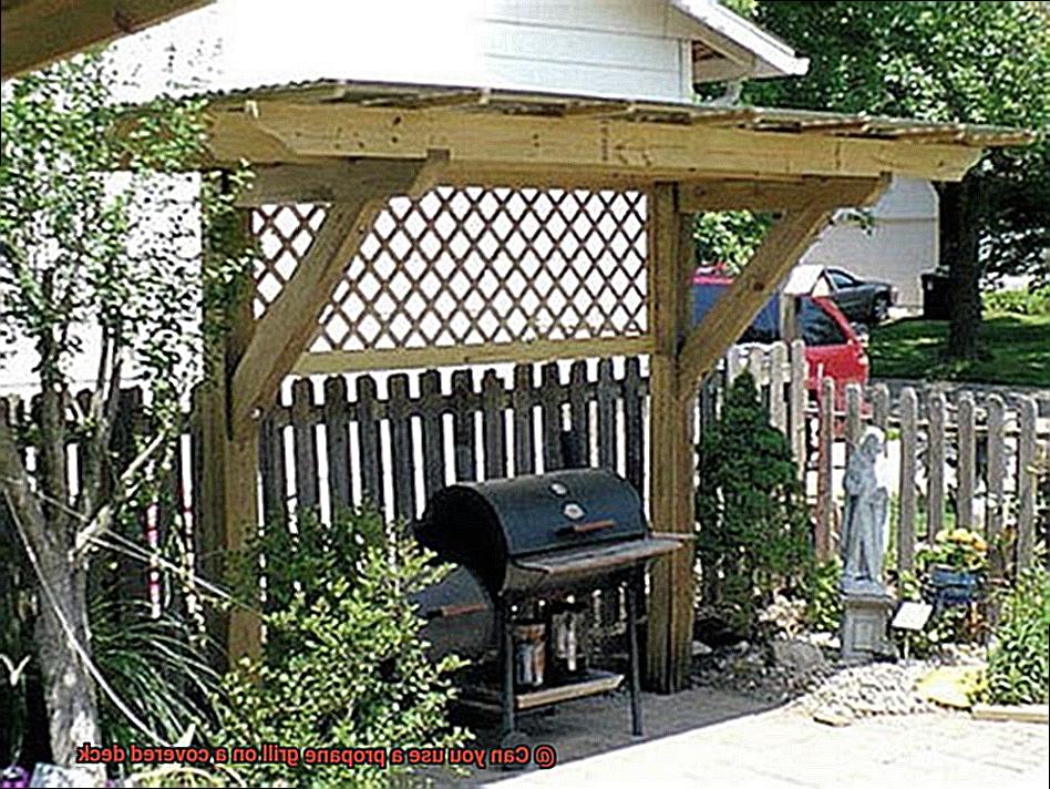Can you use a propane grill on a covered deck-5