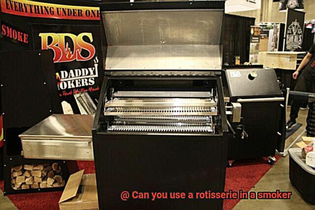 Can you use a rotisserie in a smoker-2