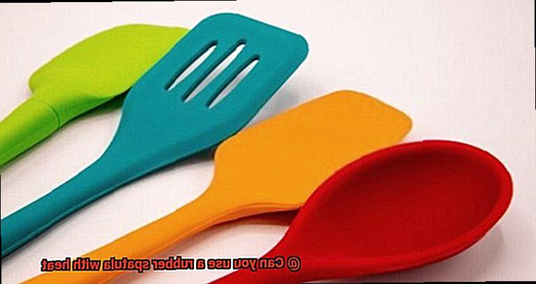 Can you use a rubber spatula with heat-2