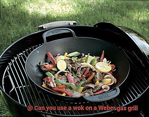 Can you use a wok on a Weber gas grill-2