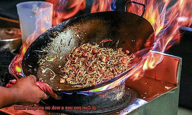 Can you use a wok on an open flame-5