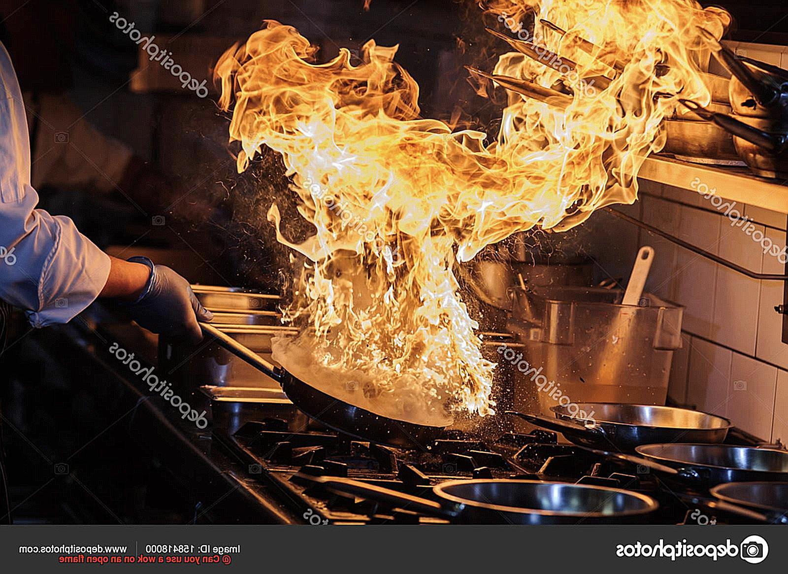 Can you use a wok on an open flame-4