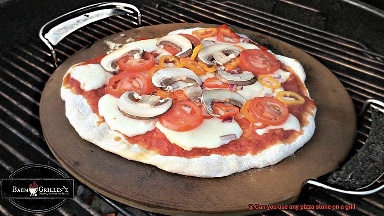 Can you use any pizza stone on a grill-3