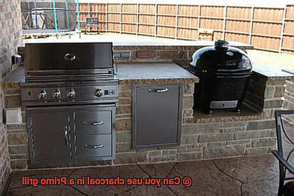 Can you use charcoal in a Primo grill-5