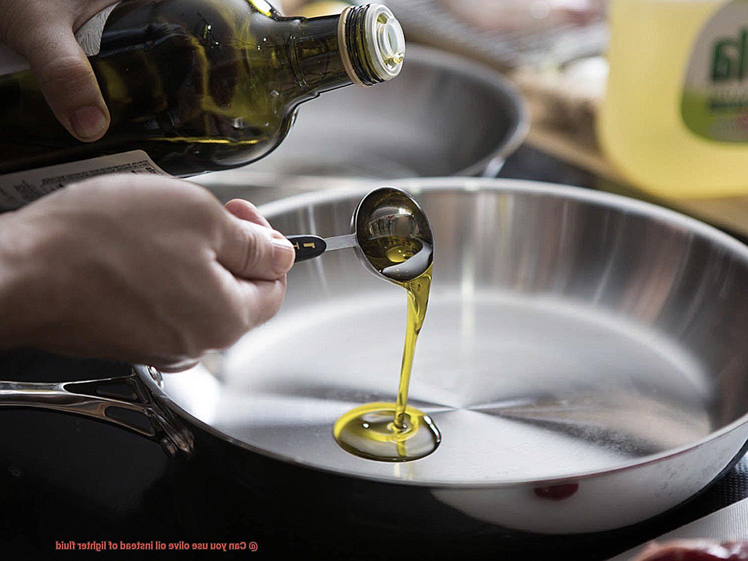 Can you use olive oil instead of lighter fluid? - Pastime Bar And Grill