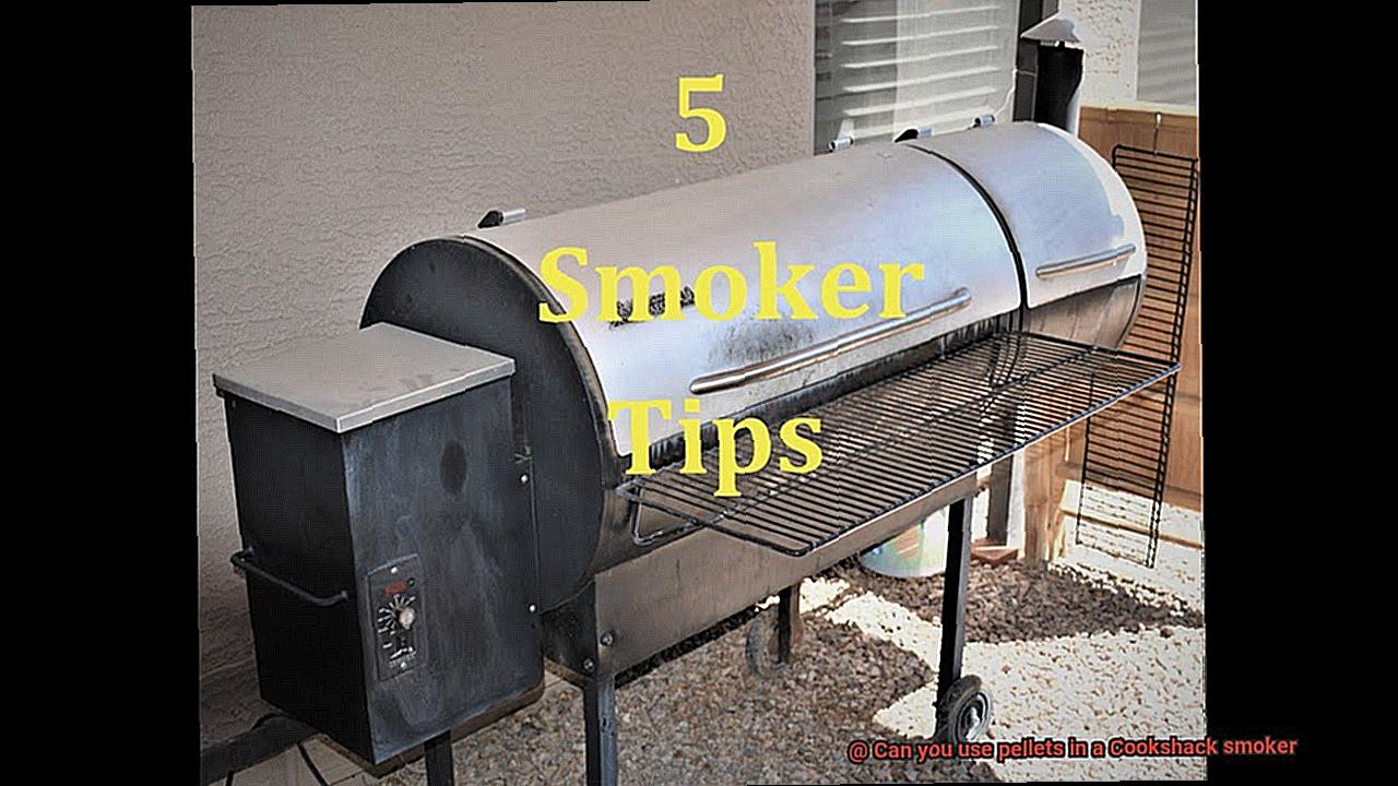 Can you use pellets in a Cookshack smoker-5