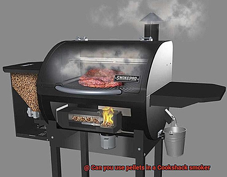 Can you use pellets in a Cookshack smoker-7