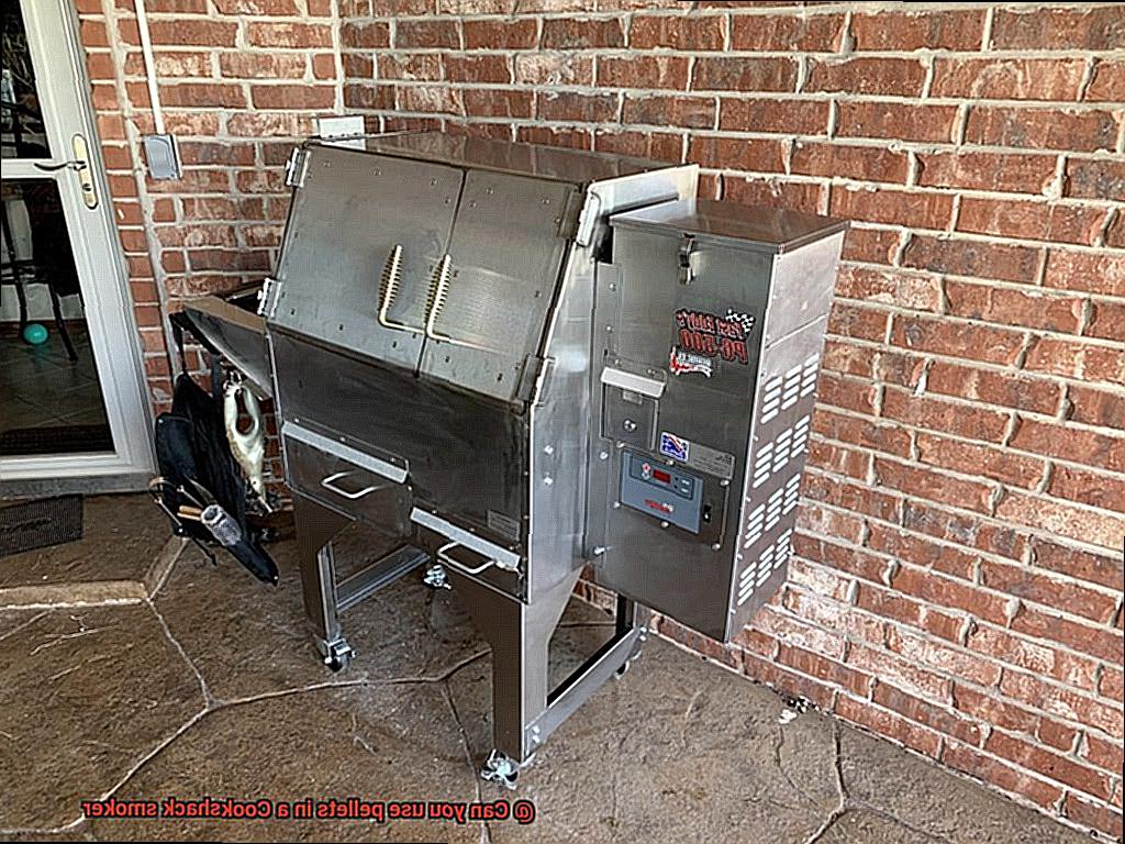 Can you use pellets in a Cookshack smoker-4