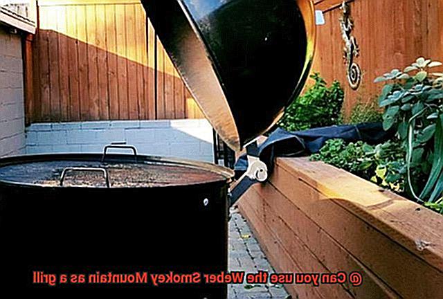 Can you use the Weber Smokey Mountain as a grill-8