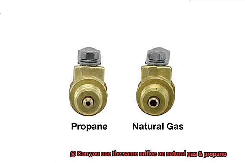 Can you use the same orifice on natural gas & propane-6
