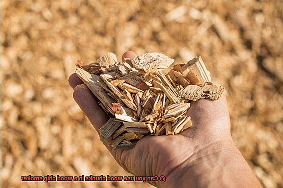 Can you use wood chunks in a wood chip smoker-4