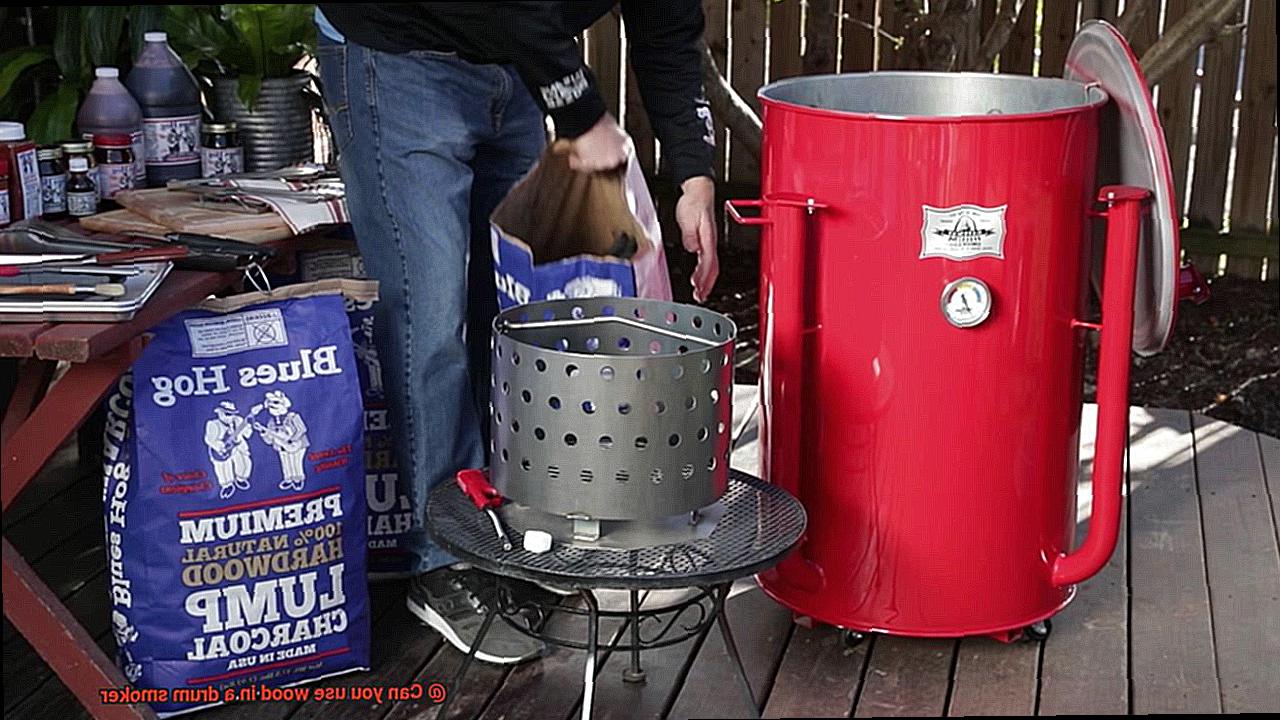 Can you use wood in a drum smoker-8