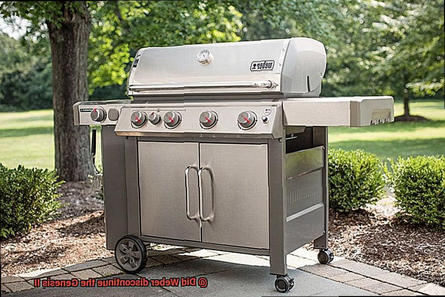 Did Weber discontinue the Genesis II-5