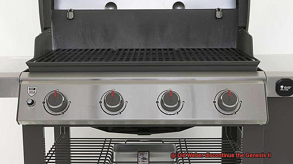 Did Weber discontinue the Genesis II-4