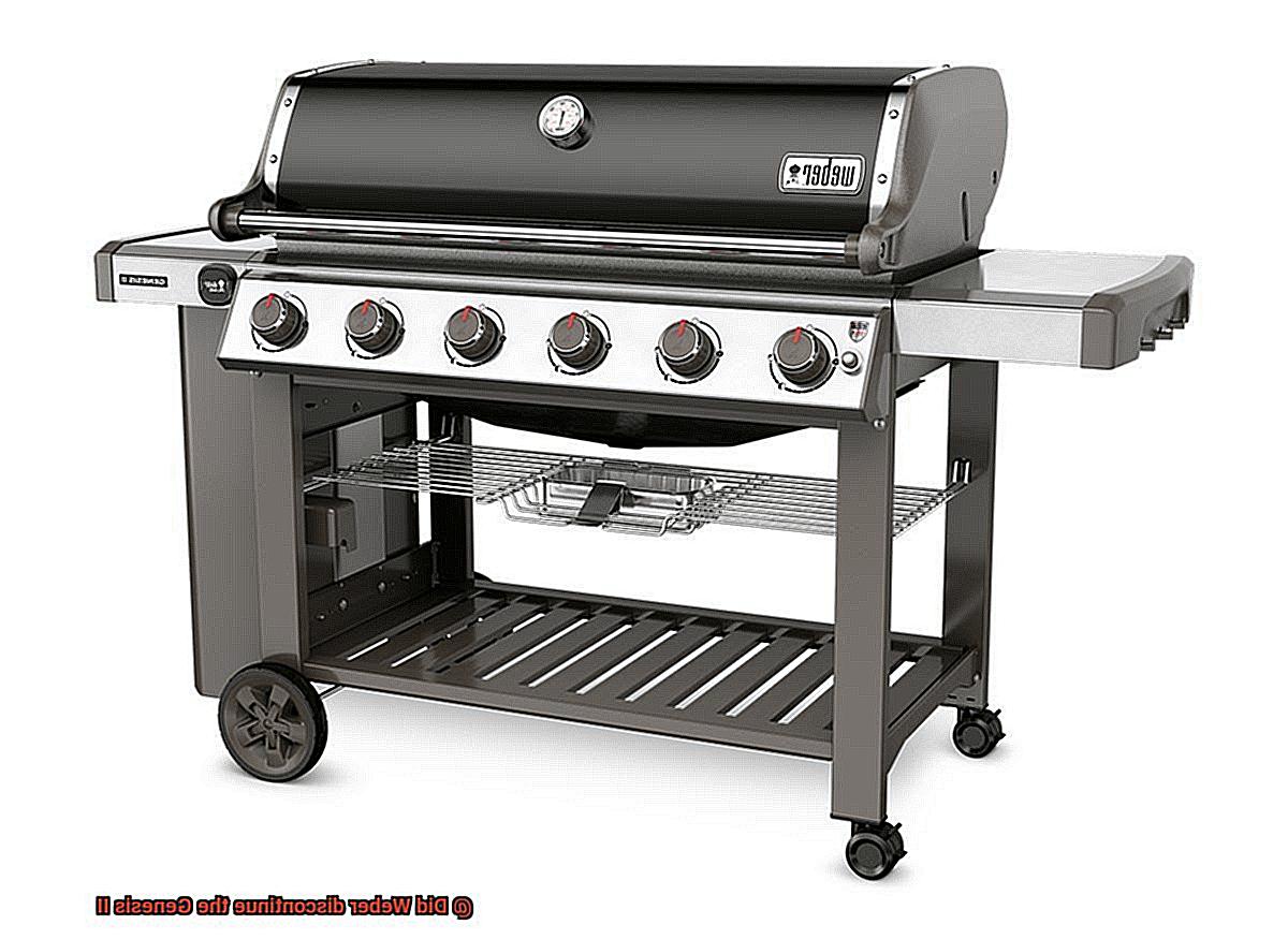 Did Weber discontinue the Genesis II-2