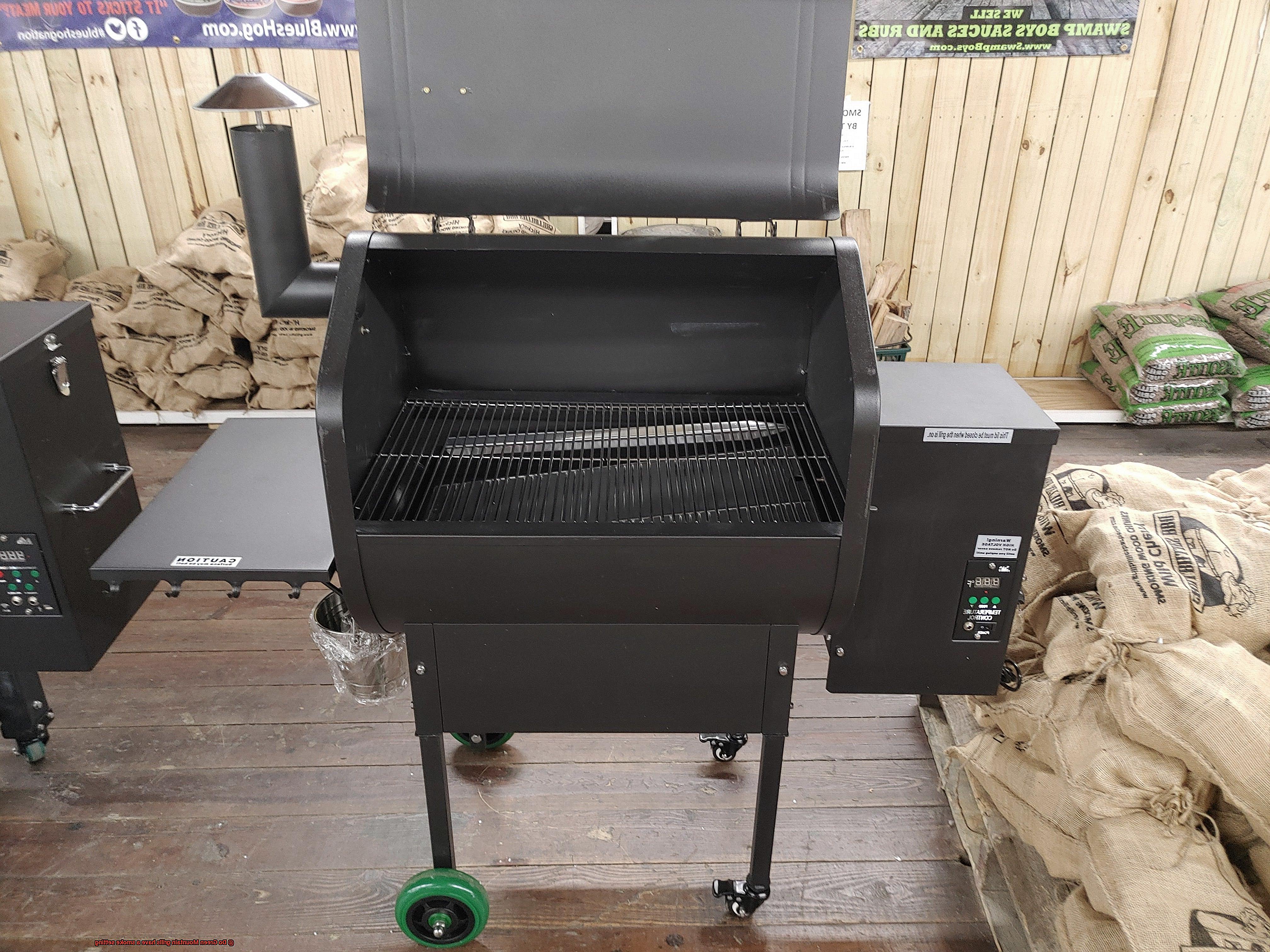 Do Green Mountain grills have a smoke setting-4