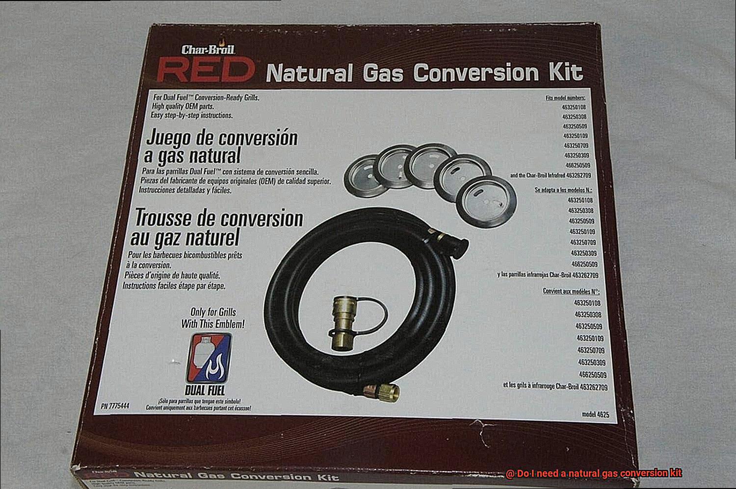 Do I need a natural gas conversion kit-8