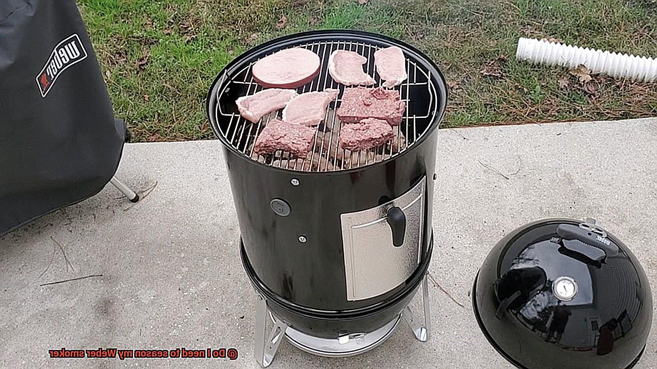 Do I need to season my Weber smoker-2