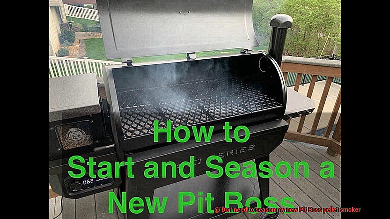 Do I need to season my new Pit Boss pellet smoker-7