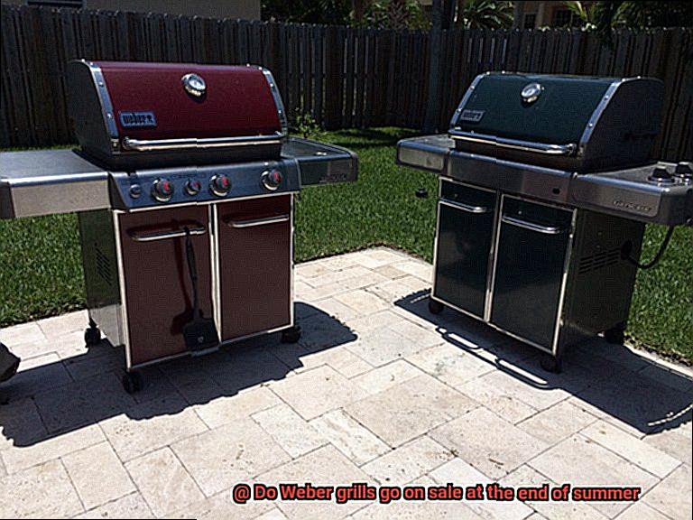 Do Weber grills go on sale at the end of summer-7