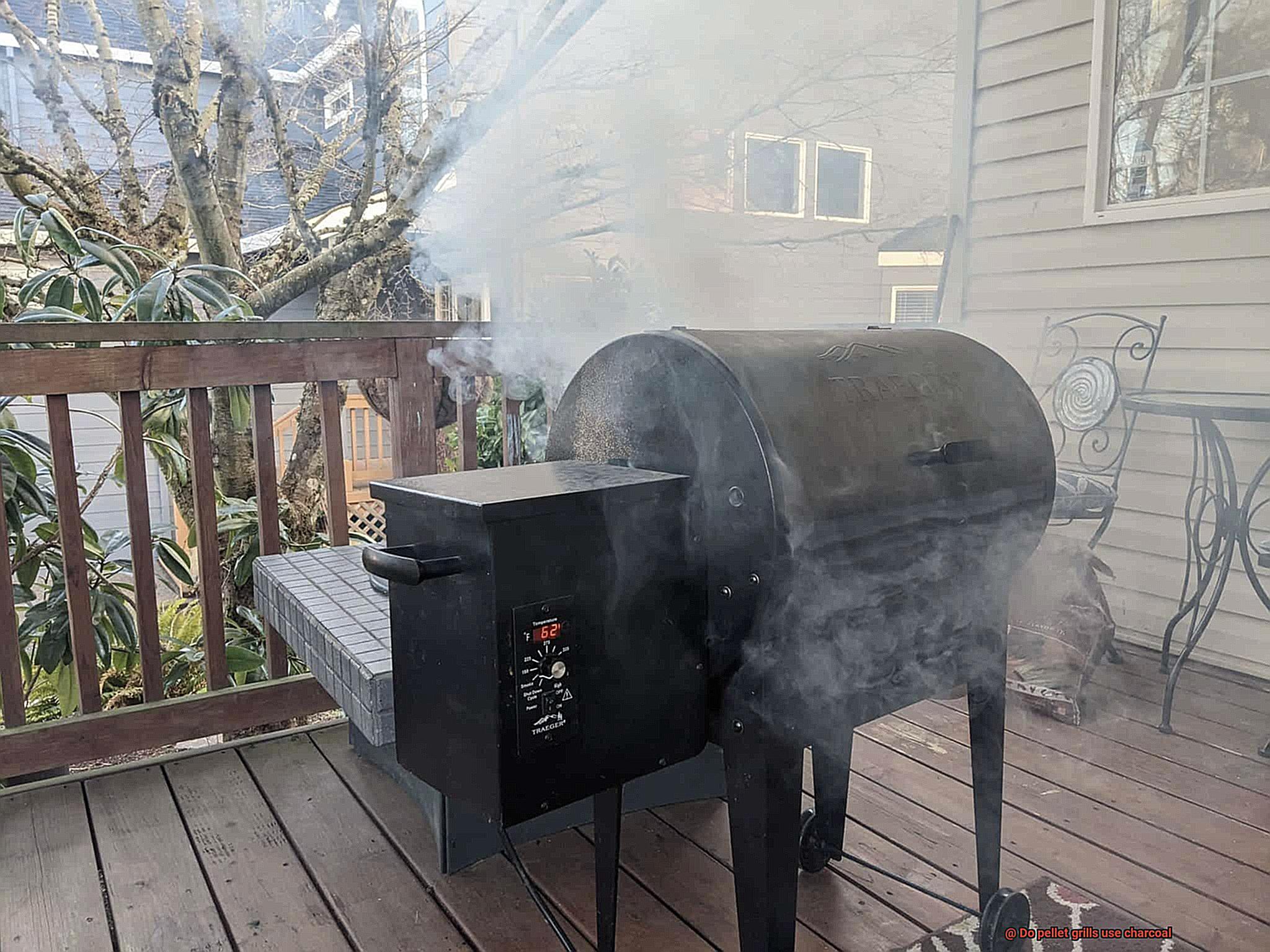 Do pellet grills use charcoal -6