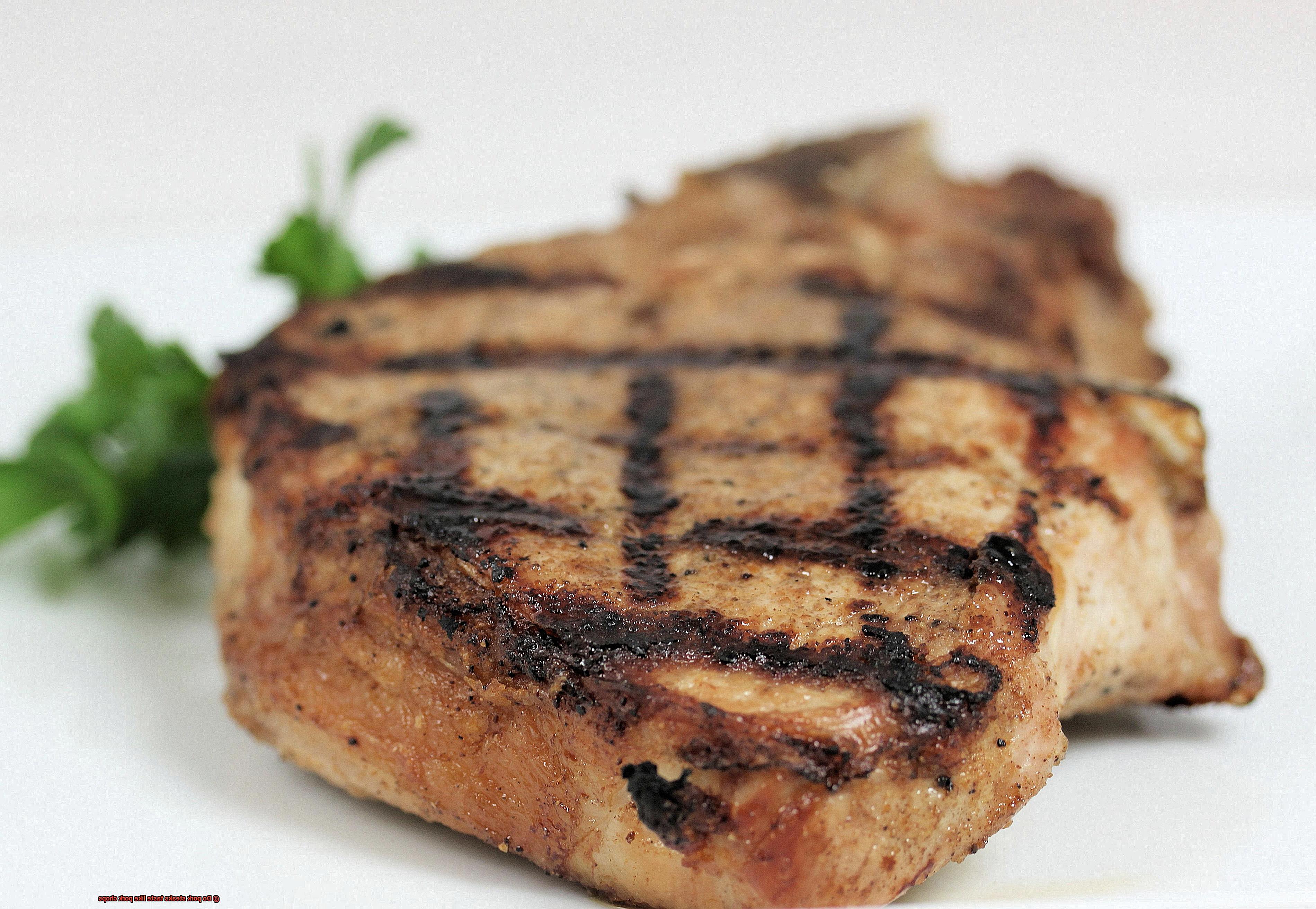 Do pork steaks taste like pork chops-3