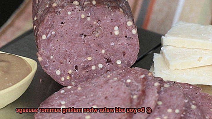 Do you add water when making summer sausage-5