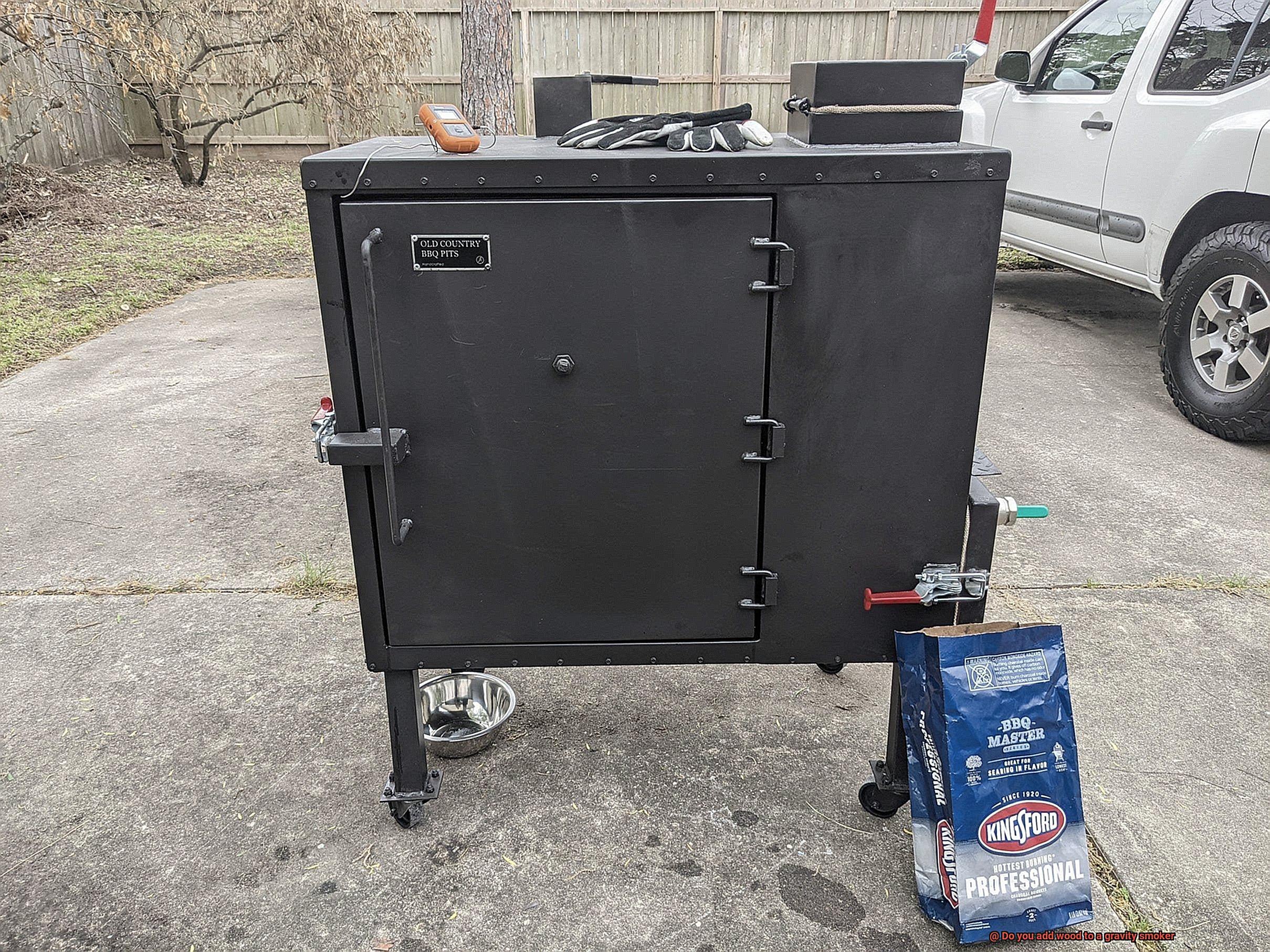 Do you add wood to a gravity smoker-5