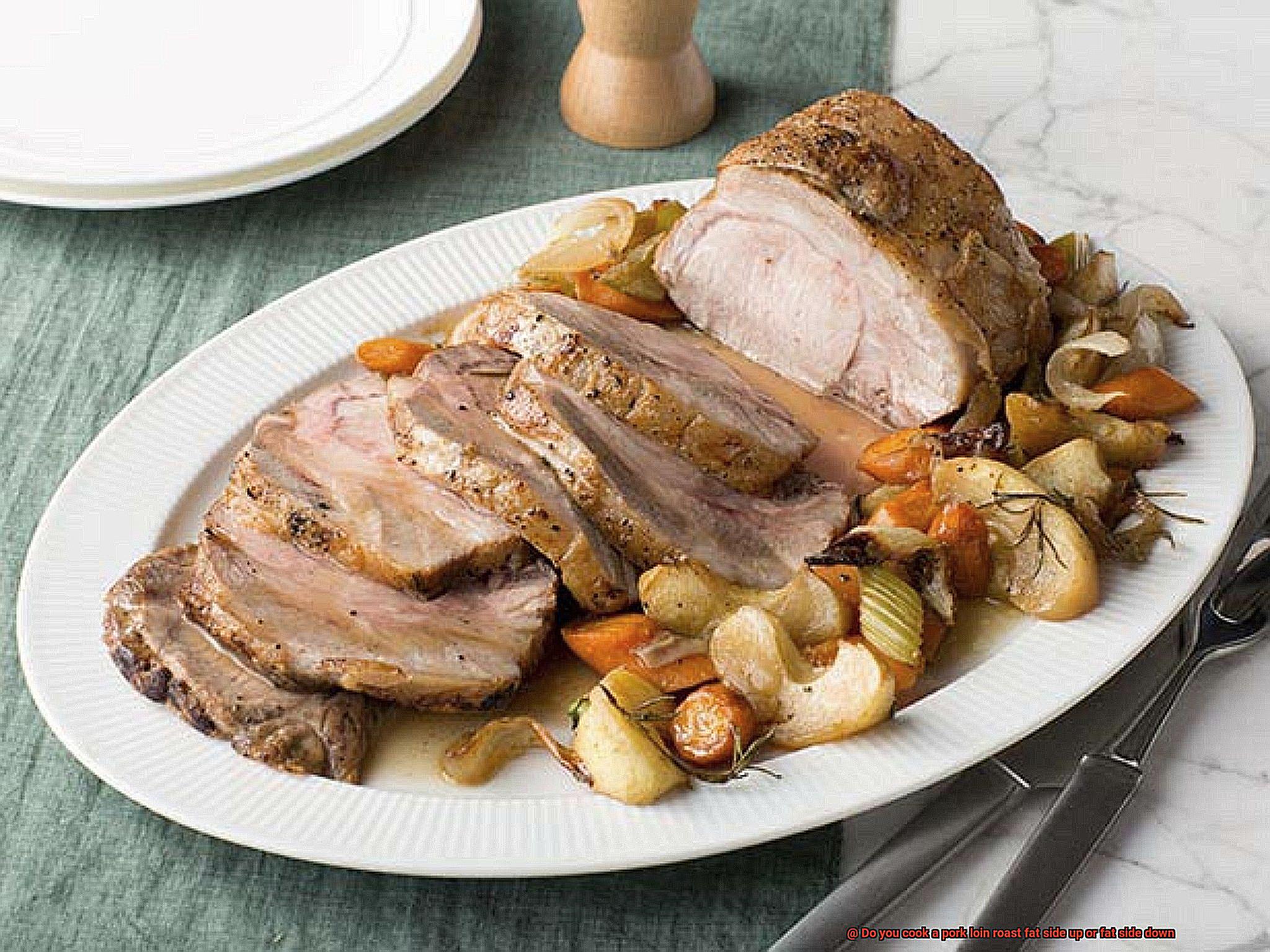 Do you cook a pork loin roast fat side up or fat side down-4