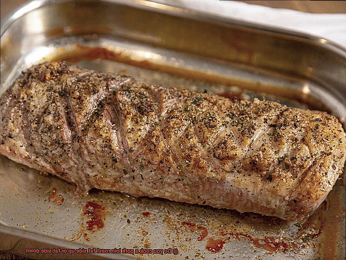 Do you cook a pork loin roast fat side up or fat side down-5