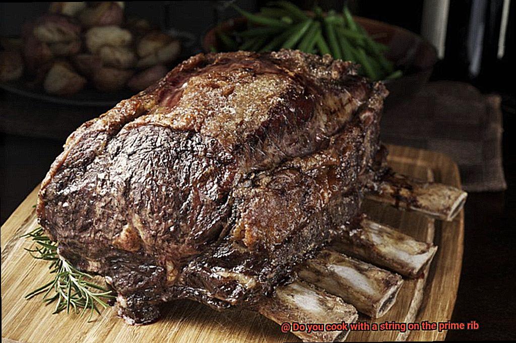 Do you cook with a string on the prime rib-7