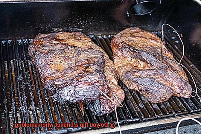 Do you flip a brisket when smoking-5