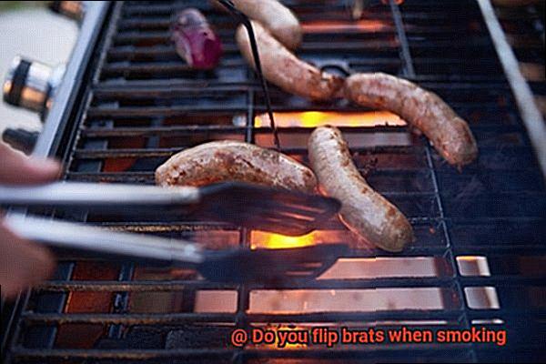 Do you flip brats when smoking-2