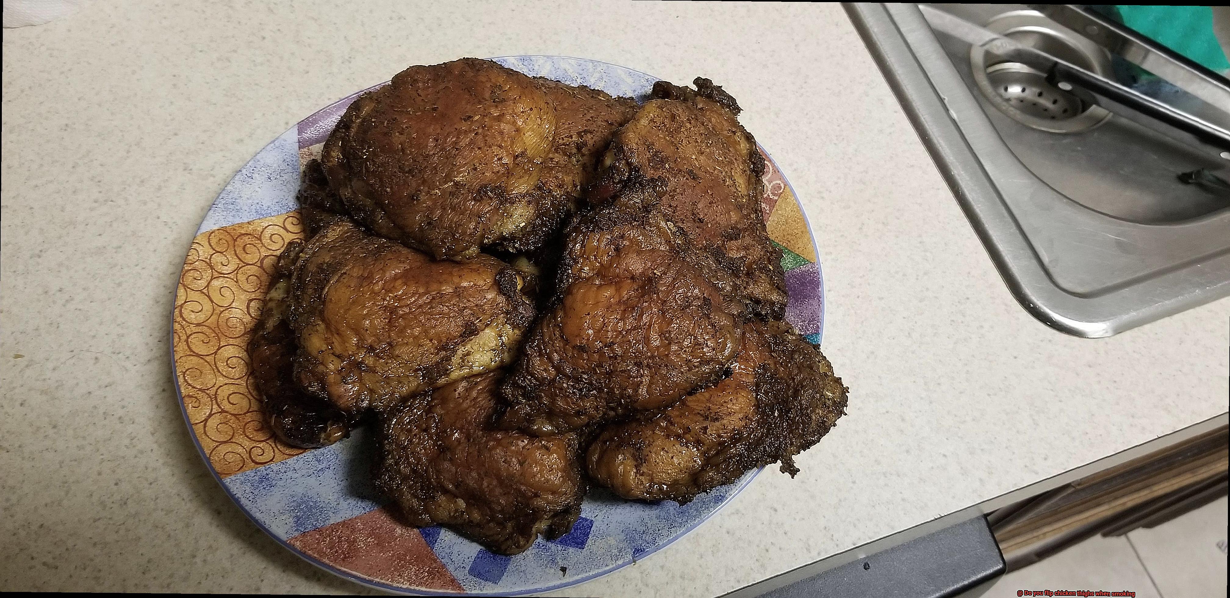 Do you flip chicken thighs when smoking-2