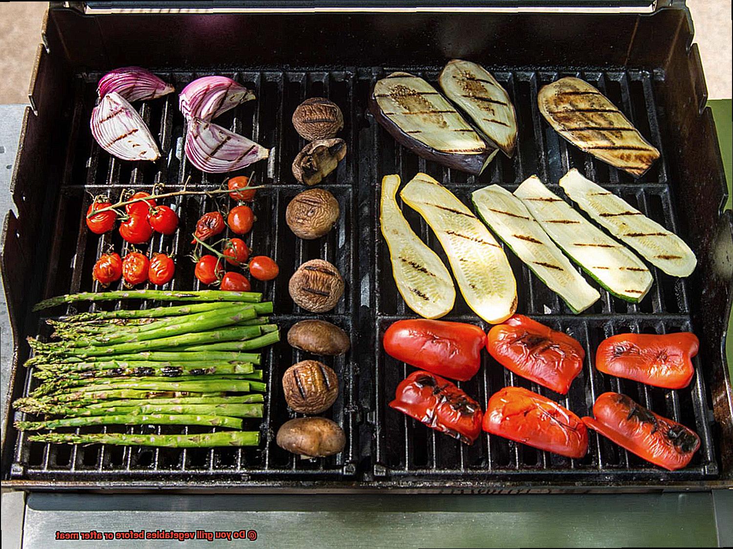 Do you grill vegetables before or after meat-5