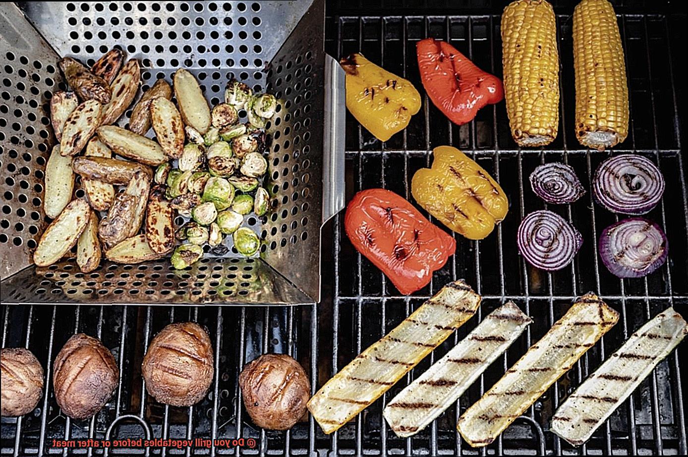 Do you grill vegetables before or after meat-7