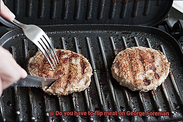 Do you have to flip meat on George Foreman-4