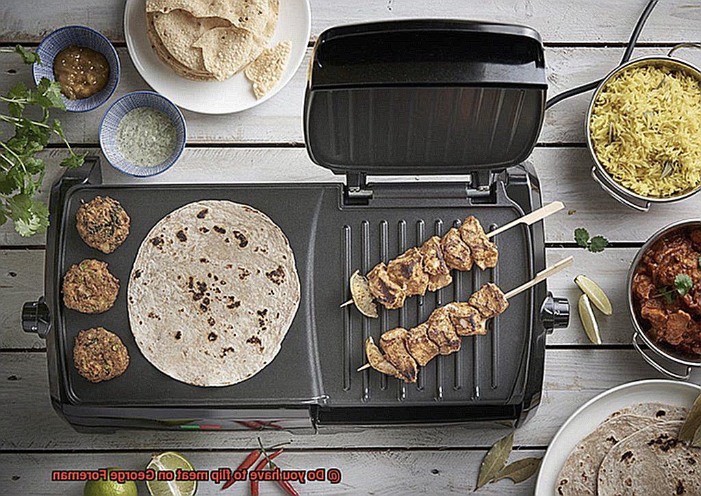 Do you have to flip meat on George Foreman-6