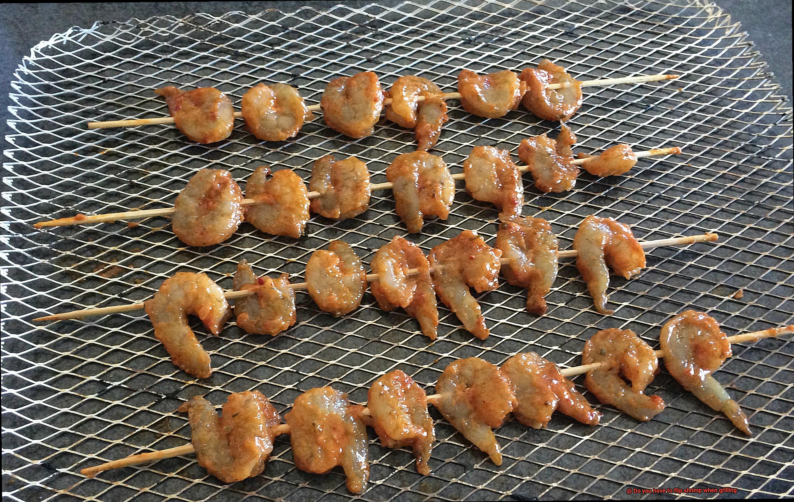 Do you have to flip shrimp when grilling-5