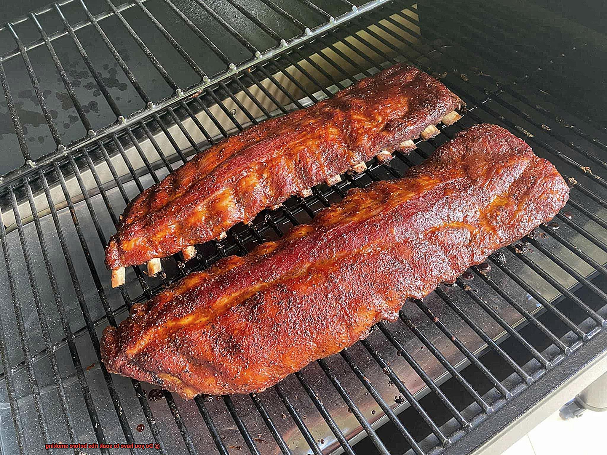 Do you have to soak ribs before smoking-6