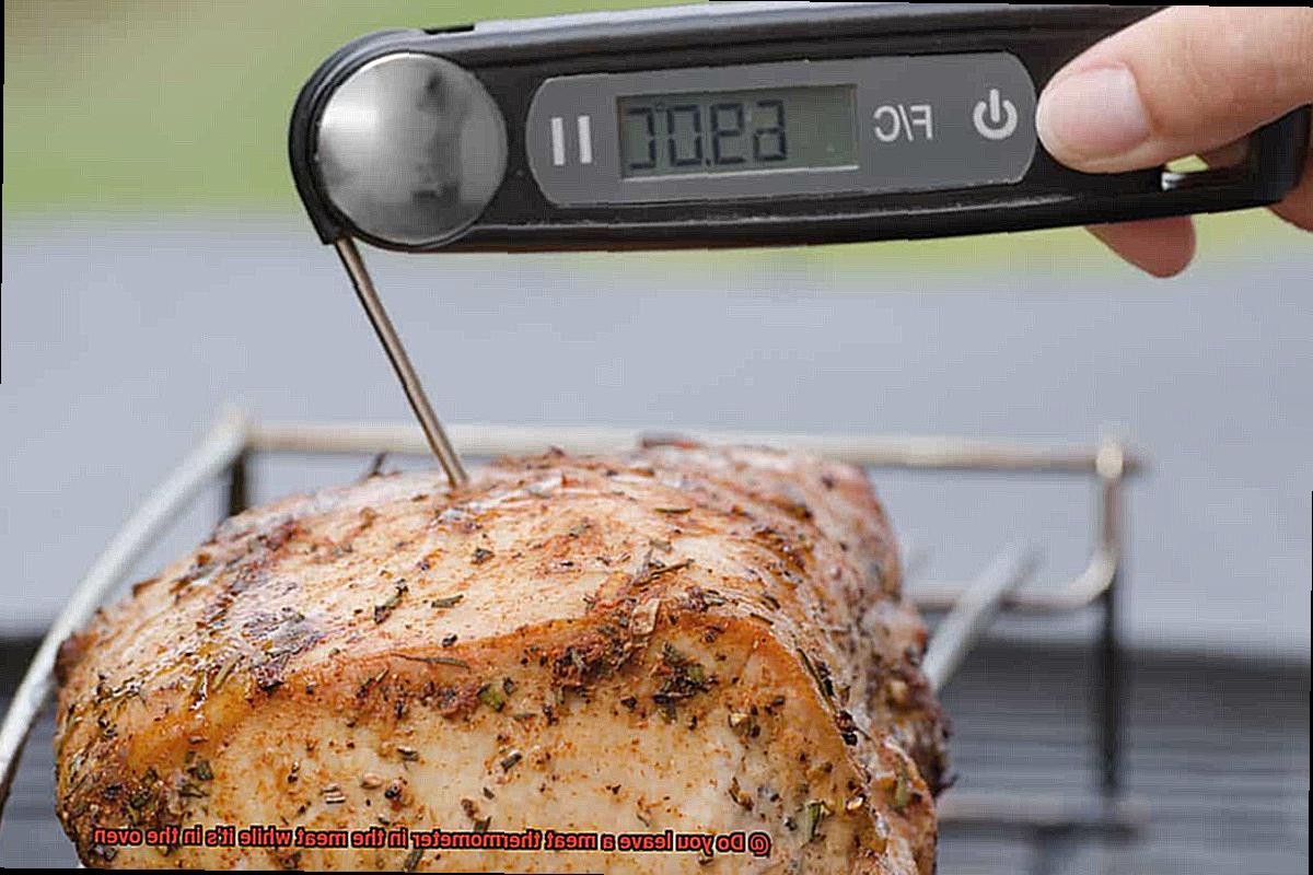 Do you leave a meat thermometer in the meat while it's in the oven-4
