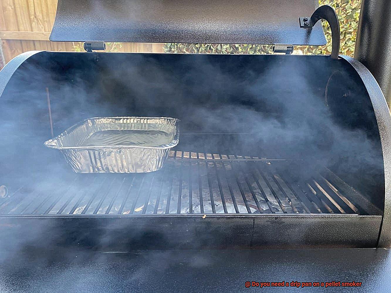 Do you need a drip pan on a pellet smoker-7