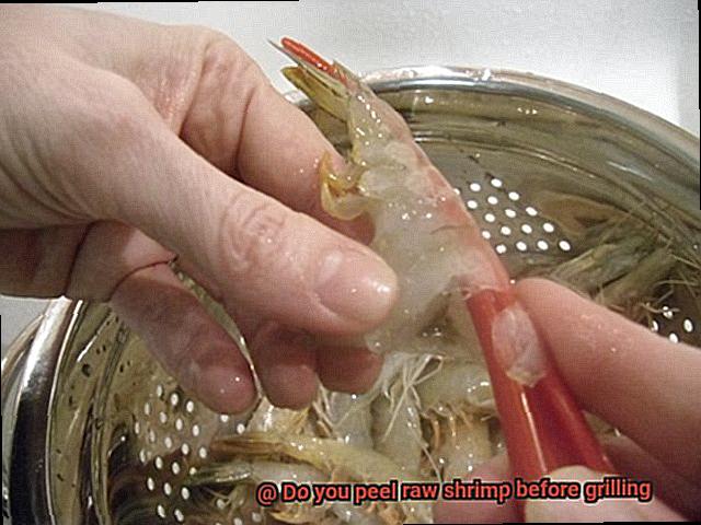 Do you peel raw shrimp before grilling-2