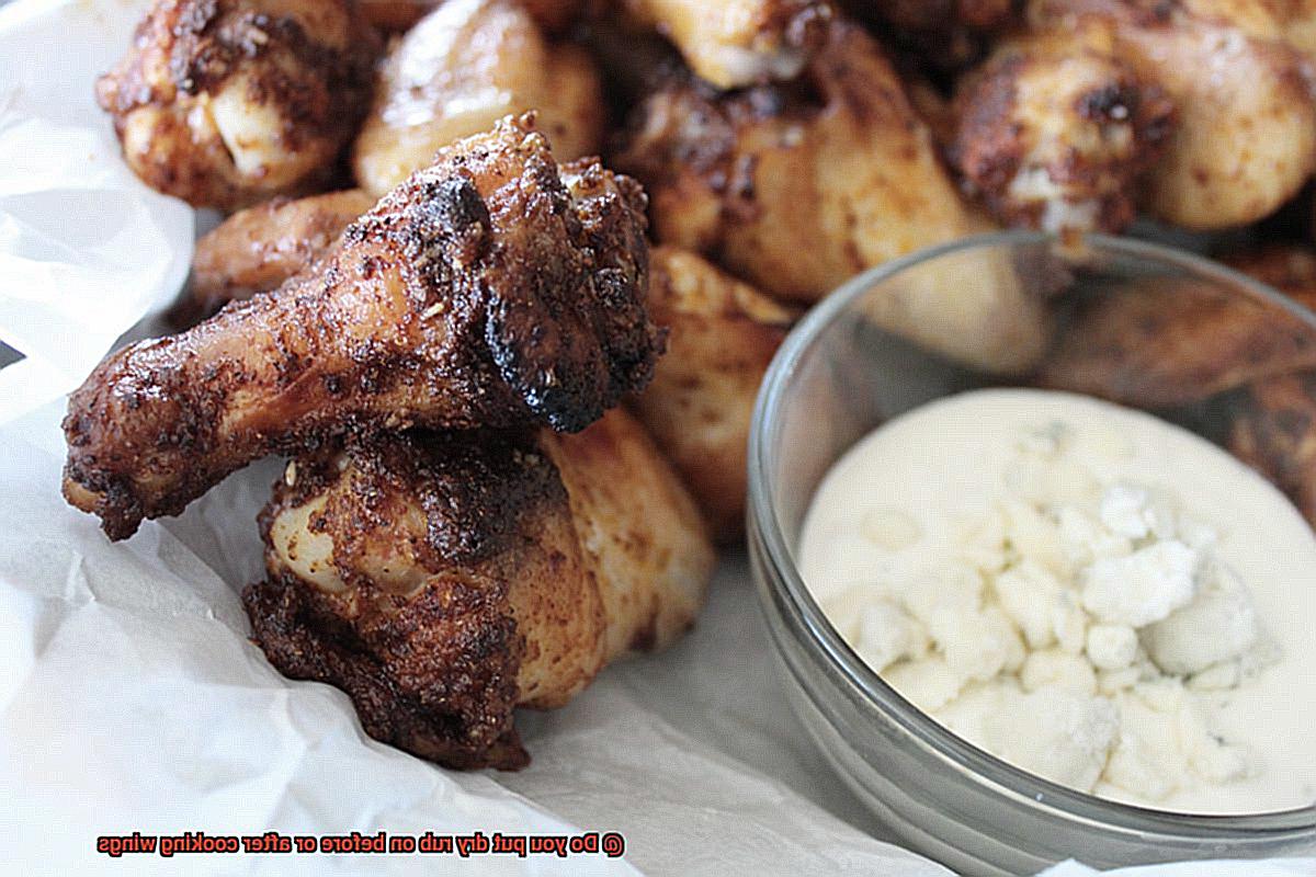 Do you put dry rub on before or after cooking wings-2