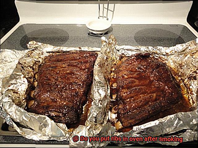 Do you put ribs in oven after smoking-3